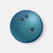 Aimant Bowling Ball Blue (Devant)