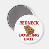 AIMANT BOWLING BALL REDNECK (Recto/Verso)