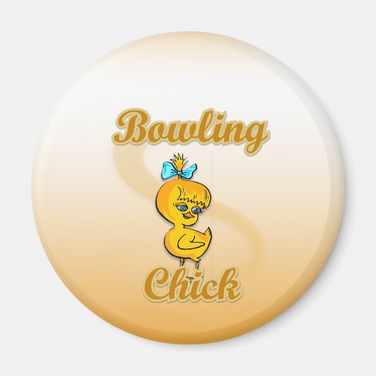 Aimant Bowling Chick (Devant)