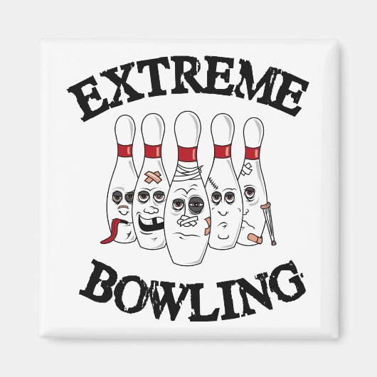 Aimant Bowling extrême (Devant)
