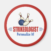 Aimant Bowling Pins Strikeologist de Bowler (Devant)