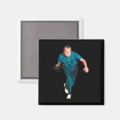Aimant Bowling Richard Nixon (Recto/Verso)