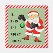 Aimant Boxe cadeau de Noël (Devant)