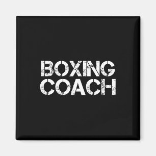 Aimant Boxe Coach Love Team Coaching Sports Shirt