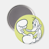 Aimant Boxe DAFFY DUCK™ (Recto/Verso)
