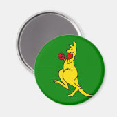 Aimant Boxe de collection kangourou élément" (Recto/Verso)