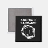 Aimant Boxe Pointe Poignée Knuckle Boxer (Recto/Verso)