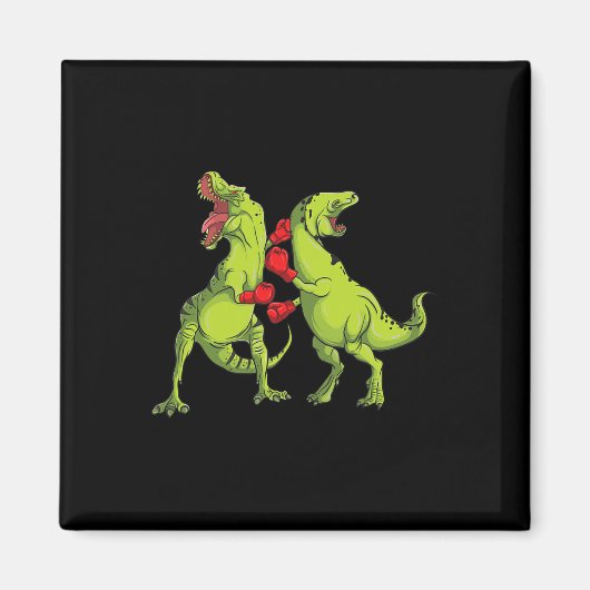 Aimant Boxe T-rex (Devant)