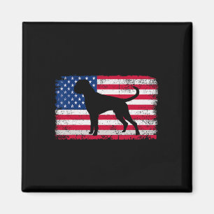 Aimant Boxer Amoureux des chiens 4 juillet Patriotic Amer