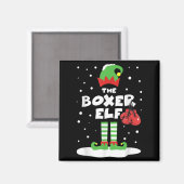Aimant Boxer Elf Matching Groupe Famille Vacances Noël Co (Recto/Verso)