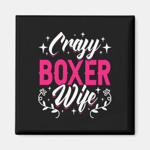 Aimant Boxer fou Boxer Femme Boxer