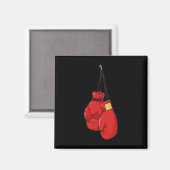 Aimant Boxer Gants Uni Boxer. (Recto/Verso)