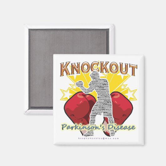 Aimant Boxer KO PD (Recto/Verso)