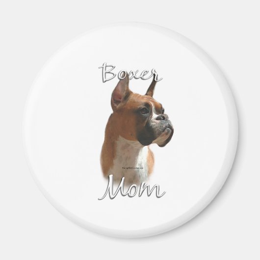 Aimant Boxer Maman 2 (Devant)