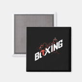 Aimant Boxeur amateur de boxe de kickboxing de boxe G Pun (Recto/Verso)