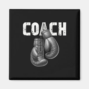 Aimant Boxing Coach Kickboxing Boxing Gants Boxer Sporty