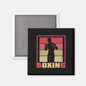 Aimant Boxing Forever - Ventilateur De Boxe - Boxer - Box (Recto/Verso)