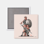 Aimant Boy Scout et Liberty (Recto/Verso)