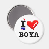 Aimant BOYA - J'aime (Recto/Verso)