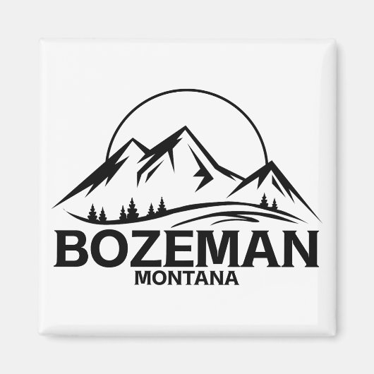Aimant Bozeman, Montana (Devant)