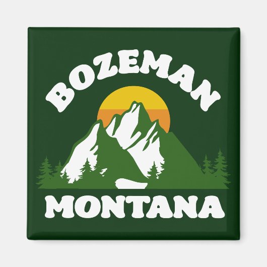 Aimant Bozeman, Montana (Devant)