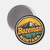 Aimant Bozeman, Montana (Recto/Verso)