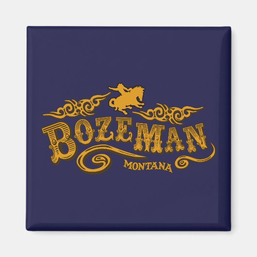 Aimant Bozeman Saloon (Devant)