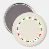 Aimant Bracelet d'amitié Noel Noël (Recto/Verso)