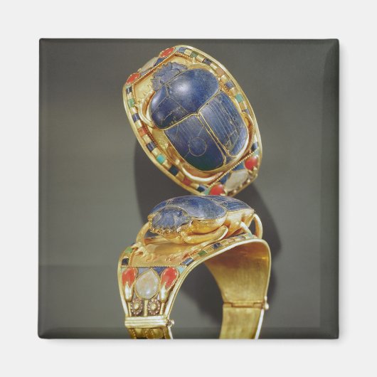 Aimant Bracelet Scarab, du tombeau de Toutankhamon (Devant)
