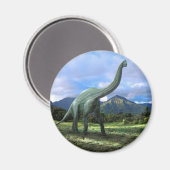 Aimant Brachiosaurus Dinosaure (Recto/Verso)