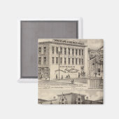 Aimant Brackett's Block, Minnesota (Recto/Verso)