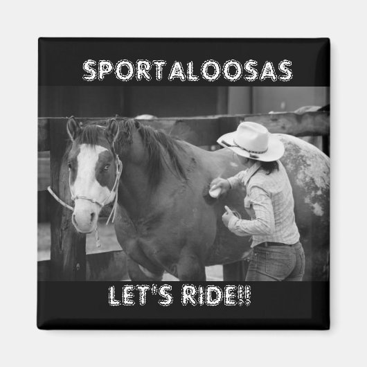 Aimant Bradford Lets Ride (Devant)