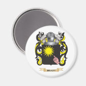 Aimant Brady Coat of Arms (Family Crest) (Recto/Verso)