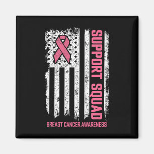 Aimant Braille Cancer Shirts Support Squad Breast Cancer
