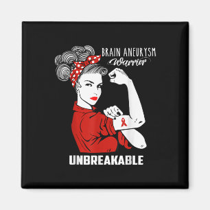 Aimant Brain Aneurysm Warrior Unbreakable Shirt