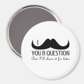 Aimant Branché et cool je vous laisse une question (Recto/Verso)