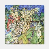 Aimant Branches de châtaigniers en fleurs Vincent Van Gog (Devant)