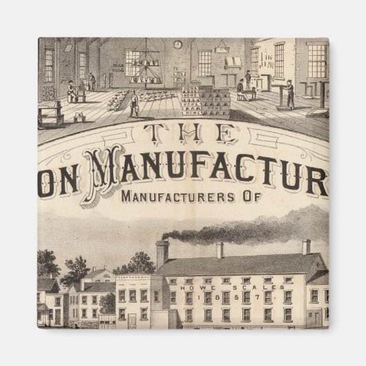 Aimant Brandon Manufacturing Company (Devant)