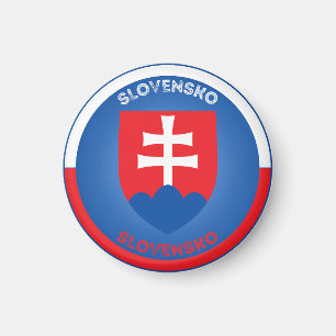 Aimant Bras de Slovaquie forme circulaire