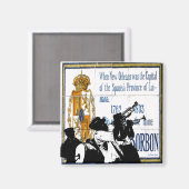 Aimant Brass Band Bourbon St. Tiles (Recto/Verso)