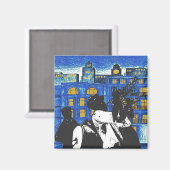 Aimant Brass Band, Nouvelle-Orléans (Recto/Verso)