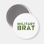 Aimant Brat militaire (Recto/Verso)