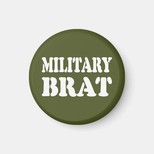 AIMANT BRAT MILITAIRE (Devant)