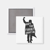 Aimant Breakfast Club Don't You Forget About Me Silhouett (Recto/Verso)