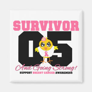 Aimant Breast Cancer Survivor Chick 05 Years