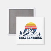 Aimant Breckenridge Colorado (Recto/Verso)