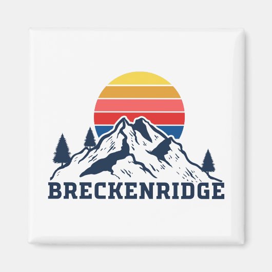 Aimant Breckenridge Colorado (Devant)