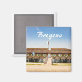 Aimant Bregenz au Lac de Constance en Autriche Souvenir (Recto/Verso)