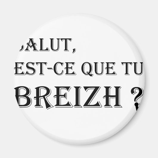 Aimant breizh (Devant)