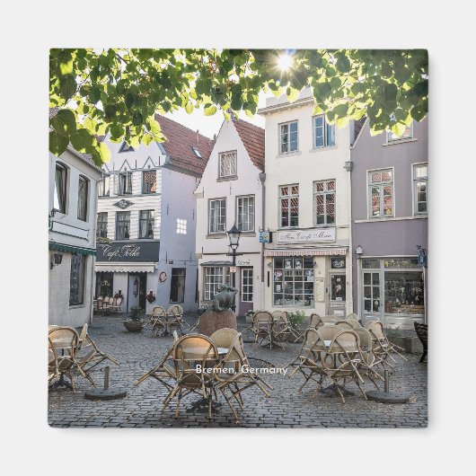 Aimant Brême, Allemagne, centre historique, tourisme, (Devant)